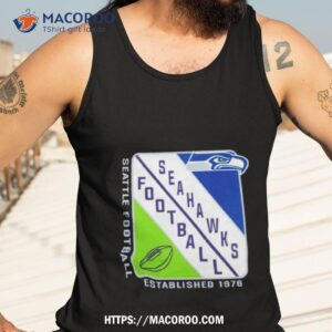 Seattle Seahawks Starter Shield Graphic T Shirt 3 Seattle Seahawks Starter Shield Graphic Tank Top 3