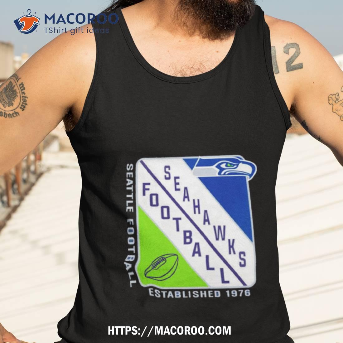 Seattle Seahawks Starter Shield Graphic T Shirt Seattle Seahawks Starter Shield Graphic T Shirt