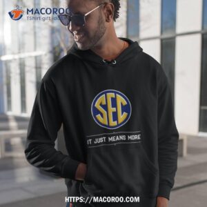 Sec It Just Means More 2024 Season Logo Shirt