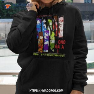 series anime mnaga monogatari shirt hoodie 2