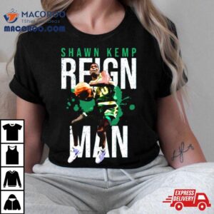 Shawn Kemp The Point Supersonics Tshirt