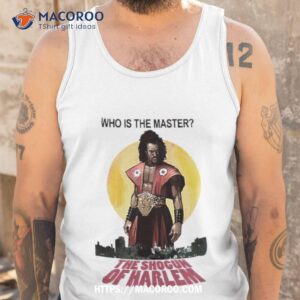 Sho Nuff The Last Dragon Tank Top