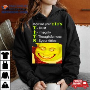 Show Me Your Tits Shrek Meme Tshirt