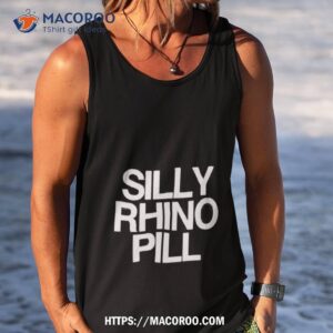 Silly Rhino Pill Tank Top