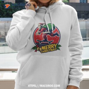 Skateboard Santa 1 Christmas Shirt