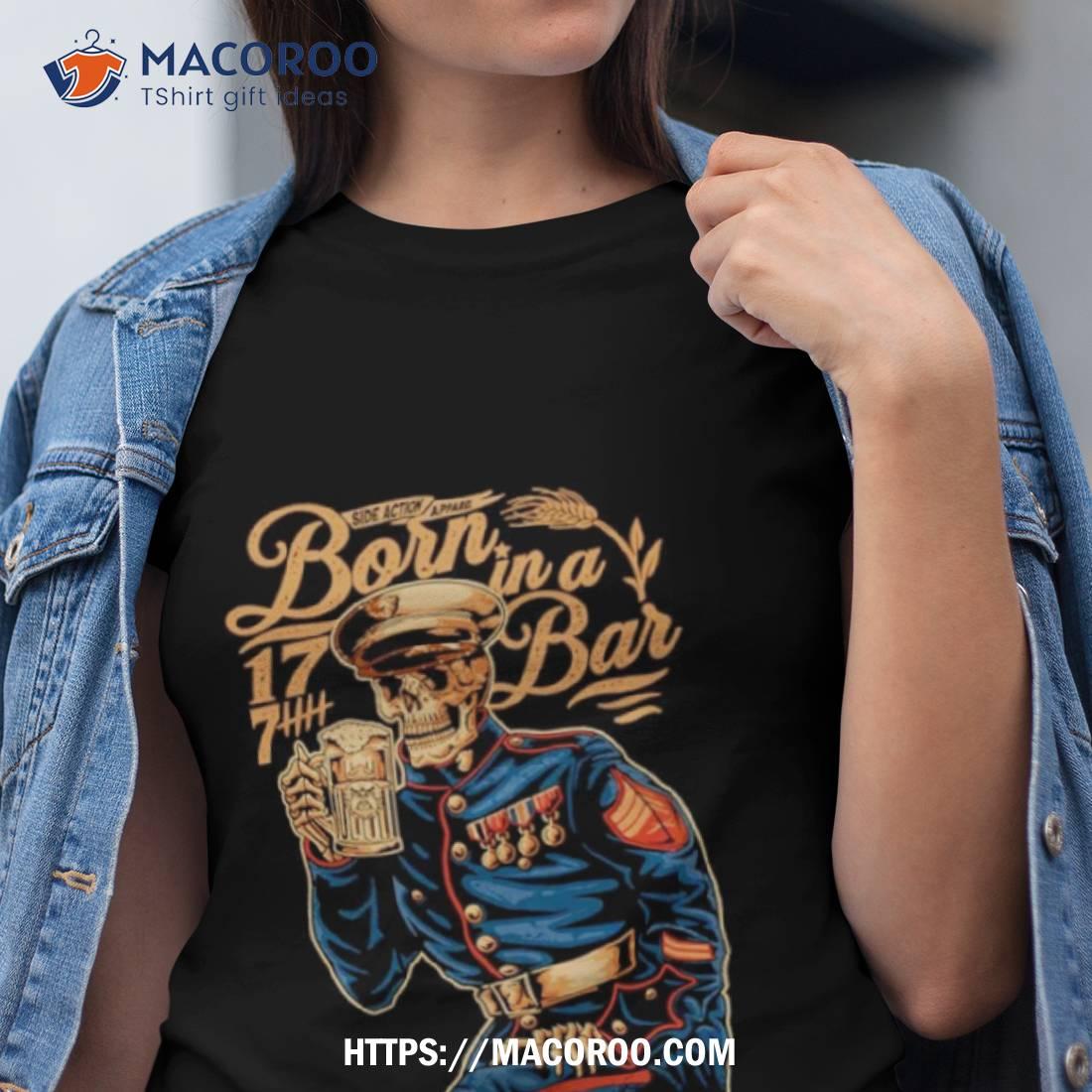 Skeleton Born In A 17 Bar Shirt Skeleton Born In A 17 Bar Shirt
