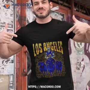 skeleton los angeles rams football shirt tshirt 1