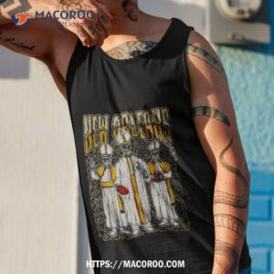 Skeleton New Orleans Saints Football Retro Tank Top 1