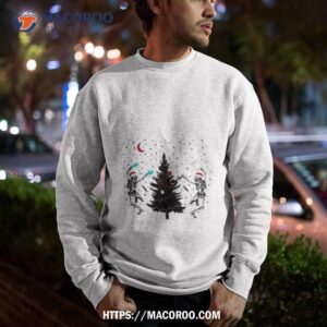 skeleton nurse dancing christmas funny sweatshirt