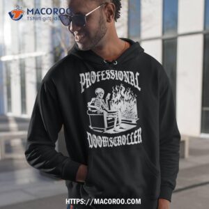 Skeleton Professional Doomscroller Shirt