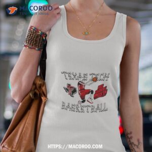 Skeleton Texas Tech Basketball Bones Shirt