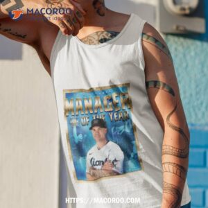 Skip Schumaker Manager Of The Year Miami Marlins Scream It At The Top Of Your Lungs Tank Top 1