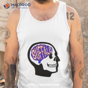 Skull Buffalo On The Brain Tank Top