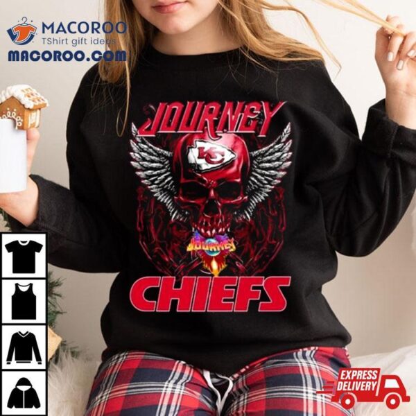 Skull Wings Journey Kansas City Chiefs Shirt