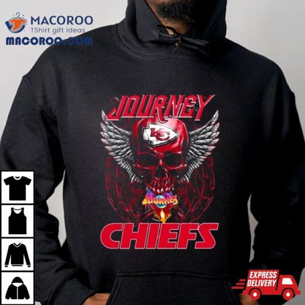 Skull Wings Journey Kansas City Chiefs Shirt