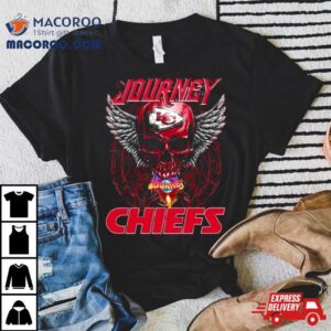 Skull Wings Journey Kansas City Chiefs Tshirt