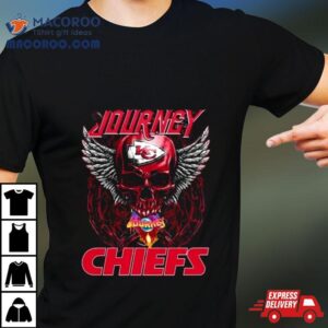 Skull Wings Journey Kansas City Chiefs Tshirt