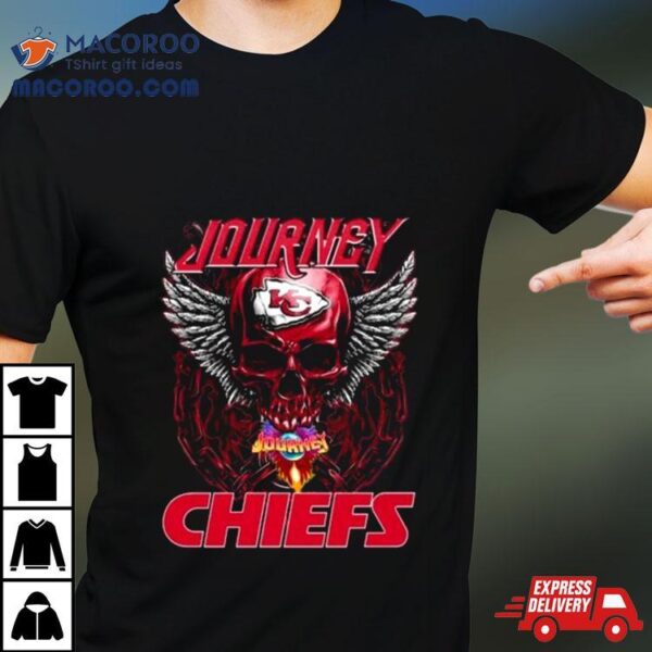 Skull Wings Journey Kansas City Chiefs Shirt