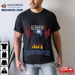 Skull Wings Kiss New England Patriots Shirt