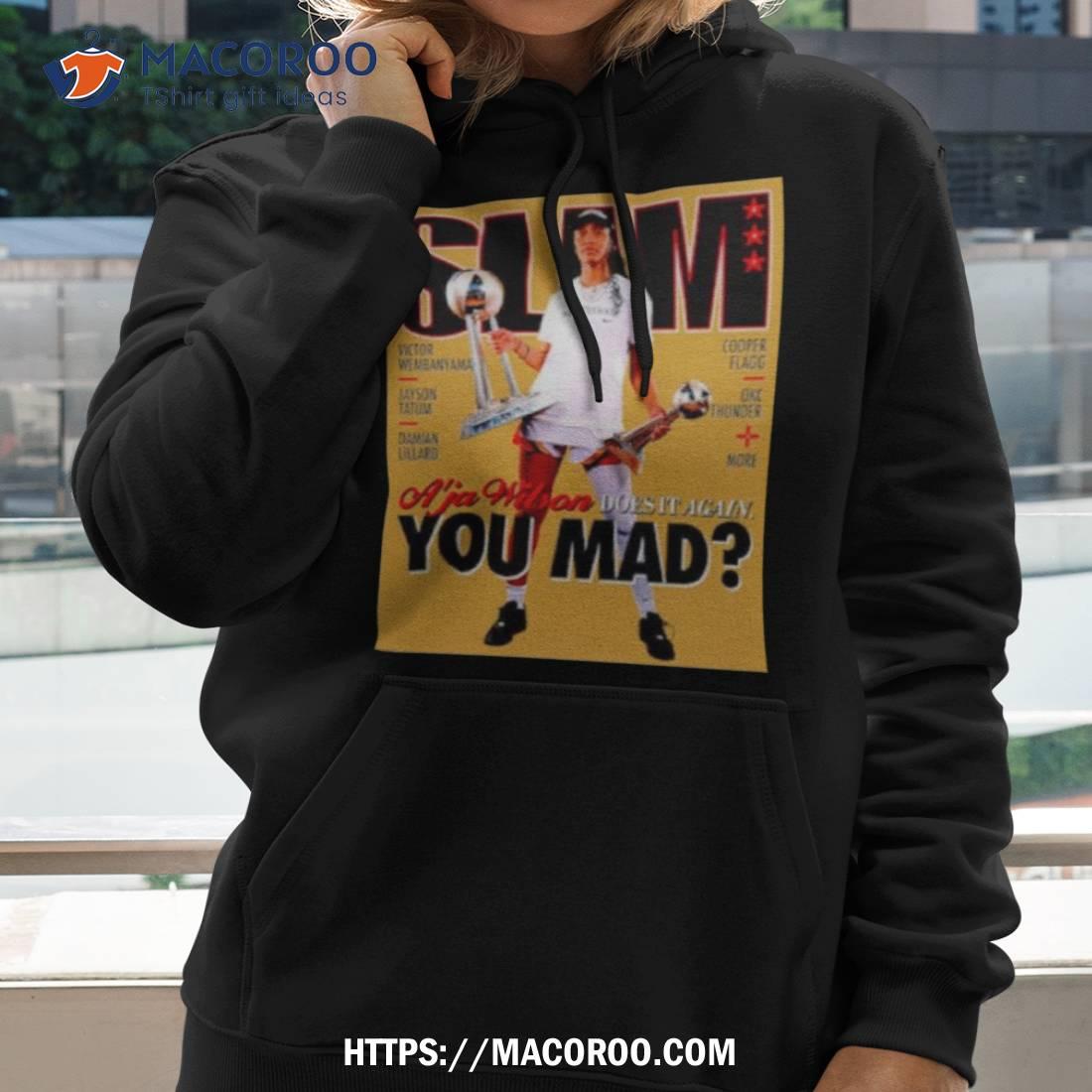 Slam Aja Wilson Does It Again You Mad Shirt Slam Aja Wilson Does It Again You Mad Shirt