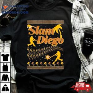 Slam Diego Ugly Christmas Tshirt