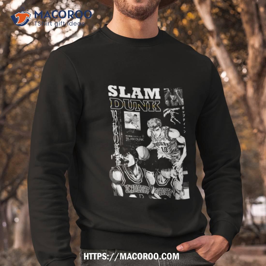 Slam Dunk Anime Manga Merch 90s Shirt Slam Dunk Anime Manga Merch 90s Shirt