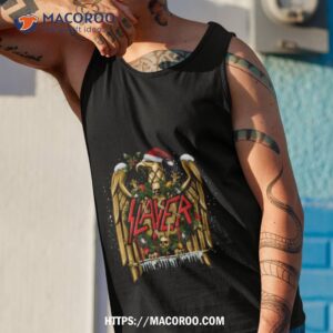 Slayer Holiday Eagle Christmas Tank Top 1