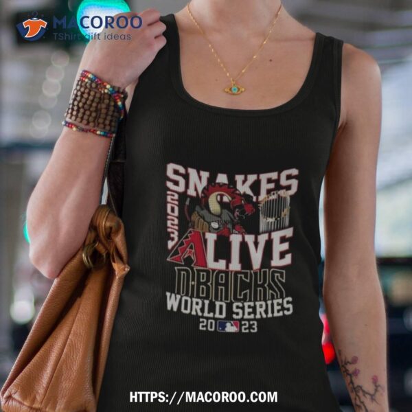 Snake Alive 2023 Arizona Diamondbacks World Series Shirt