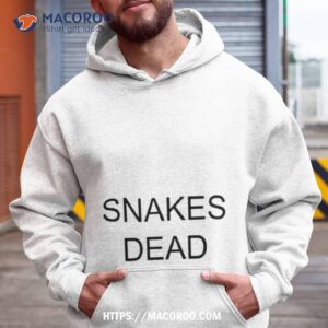 snakes dead shirt hoodie