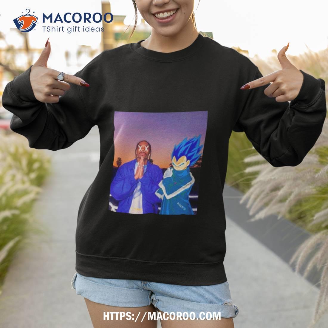Snoop Dogg X Vegeta Dragon Ball Z Shirt Snoop Dogg X Vegeta Dragon Ball Z Shirt