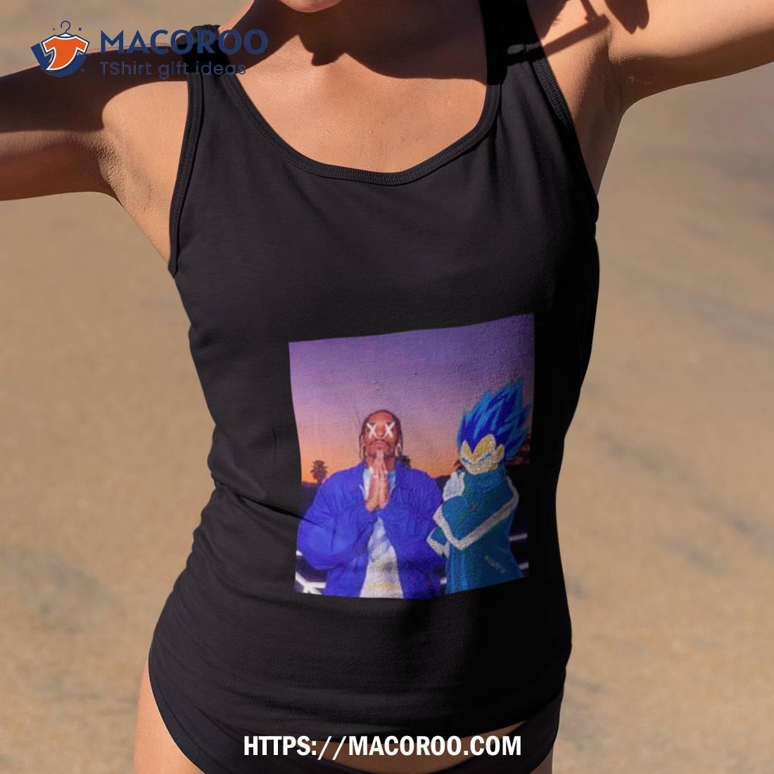 Snoop Dogg X Vegeta Dragon Ball Z Shirt Snoop Dogg X Vegeta Dragon Ball Z Shirt