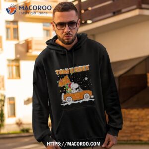 Snoopy And Tennessee Vols Christmas Car 2023 Shirt