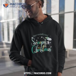 Snoopy And Woodstock Have Yourself A Very Christmas T Shirt 1 Snoopy And Woodstock Have Yourself A Very Christmas Hoodie 1