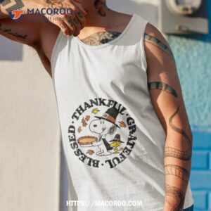 Snoopy And Woodstock Thankful Grateful Blessed Shirt 3 snoopy and woodstock thankful grateful blessed shirt tank top 1