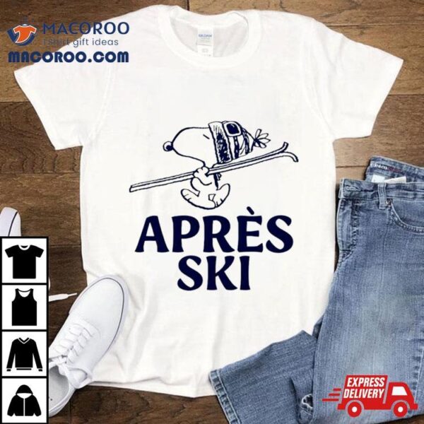 Snoopy Aprs Ski Shirt