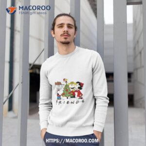 Snoopy Friend Xmas Tree Sweatshirt 1