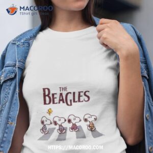 Snoopy The Beagles Abbey Road Shirt