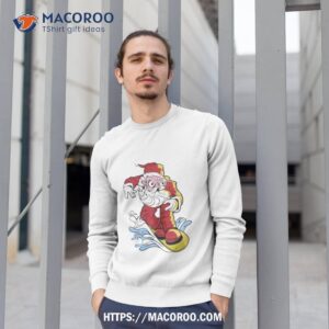 Snowboarding Christmas Shirt 2 Snowboarding Christmas Sweatshirt 1