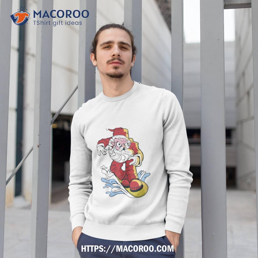 Snowboarding Christmas Shirt Snowboarding Christmas Shirt