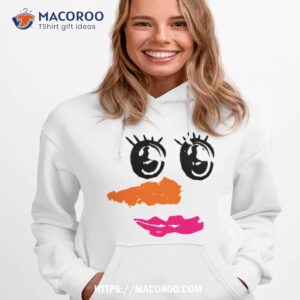 Snowman Face Matching Family Hoodie 1