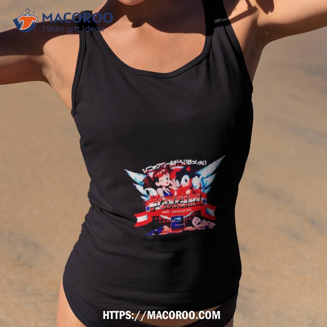 Sonic Fox Girl And Hedgehog Shirt Sonic Fox Girl And Hedgehog Shirt