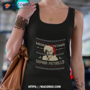 Sophia Petrillo Merry Christmas Shirt 2 Sophia Petrillo Merry Christmas Tank Top 4