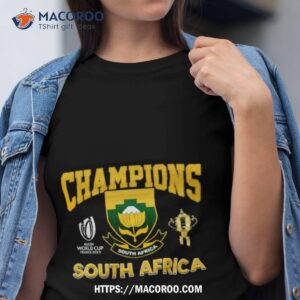 South Africa South Africa Rugby World Cup France Champions 2023 Tshirt