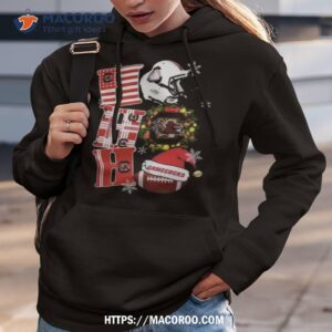 South Carolina Gamecocks Ncaa Ho Ho Ho Christmas Hoodie 3
