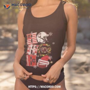 South Carolina Gamecocks Ncaa Ho Ho Ho Christmas Tank Top 1