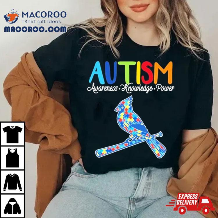 St. Louis Cardinals MLB Autism Awareness Hand Design Personalized Hoodie T  Shirt - Growkoc