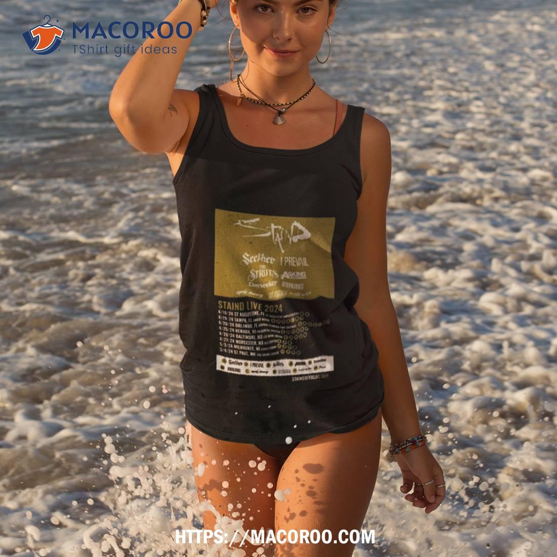 Staind Spring U.s. Tour 2024 T Shirt Staind Spring U.s. Tour 2024 T Shirt