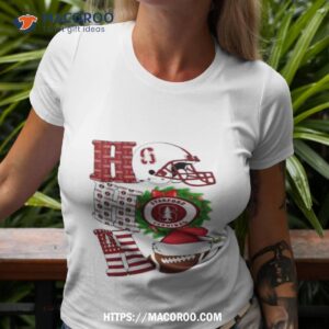 Stanford Cardinal Ho Ho Ho Christmas Shirt