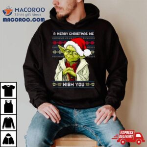 Star Wars Yoda A Merry Christmas We Wish You Ugly Shirt