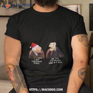 Statler And Waldorf Christmas Spiri Tshirt